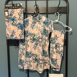 Blackstrap baselayer set with apex tube, sz M, good used condition, worn once!